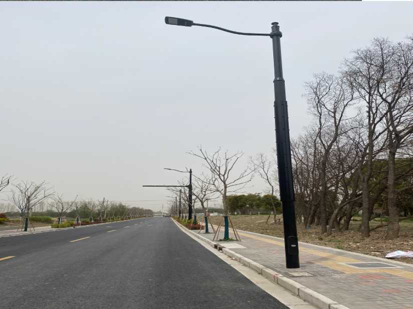 恩平市上海综合杆 太阳能路灯工程